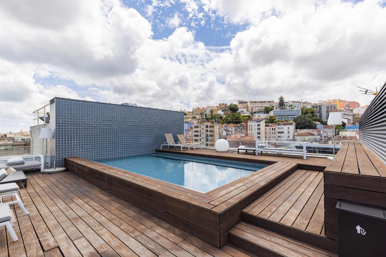 Liberdade Elegance W/Rooftop Pool By Lovelystay Lisboa Екстериор снимка